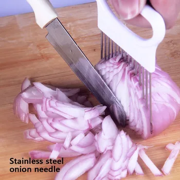 1pcs New Meat Tenderer Stainless Steel Onion Needle Pine Meat Needle Kitchen Gadgets vegetables Slicing Cutting Tool
1pcs New Meat Tenderer Stainless Steel Onion Needle Pine Meat Needle Kitchen Gadgets vegetables Slicing Cutting Tool