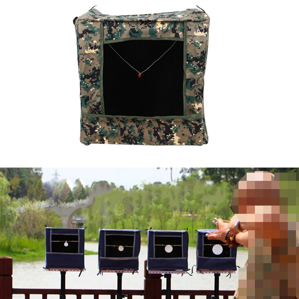 Foldable Target Box Cloth Slingshot Target Box Recycle Shooting Archery Hunting Catapult Thickening Camouflage Muffler Box
Foldable Target Box Cloth Slingshot Target Box Recycle Shooting Archery Hunting Catapult Thickening Camouflage Muffler Box