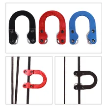 Archery Metal D Ring Aluminum U Nock Bowstring Adjustable Safety Rope Bow Release Compound Bow Eliminate Bowstring Wear
Archery Metal D Ring Aluminum U Nock Bowstring Adjustable Safety Rope Bow Release Compound Bow Eliminate Bowstring Wear