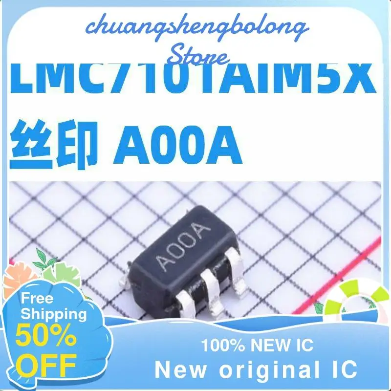 20PCS LMC7101AIM5 LMC7101AIM5X AOOA LMC7101BIM5 LMC7101BIM5X A00B SOT23-5 New original IC
20PCS LMC7101AIM5 LMC7101AIM5X AOOA LMC7101BIM5 LMC7101BIM5X A00B SOT23-5 New original IC
