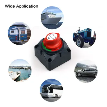 3 Position Disconnect Isolator Master Switch 12-60V Battery Power Cut Off Kill Switch Fit for Car/Vehicle/RV/Boat/Marine
3 Position Disconnect Isolator Master Switch 12-60V Battery Power Cut Off Kill Switch Fit for Car/Vehicle/RV/Boat/Marine
