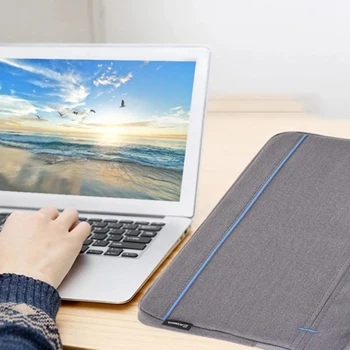 Prowell NB53283A Tablet Bag 13 Inch Tablet Case Cover Zipper Soft Business Handbag Fashion Portable Tablet Pouch with Front Pock
Prowell NB53283A Tablet Bag 13 Inch Tablet Case Cover Zipper Soft Business Handbag Fashion Portable Tablet Pouch with Front Pock