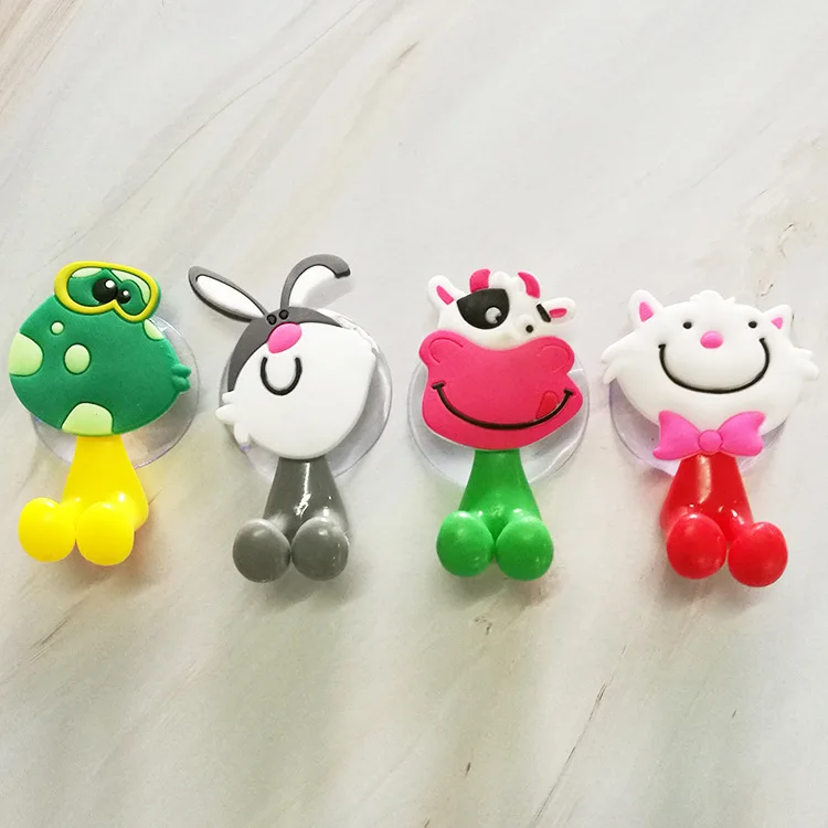 1PC Wall Mounted Heavy Duty Suction Cup Antibacterial Cartoon animal Toothbrush Holder Hooks Set Toothpaste Suction Cup Holder
1PC Wall Mounted Heavy Duty Suction Cup Antibacterial Cartoon animal Toothbrush Holder Hooks Set Toothpaste Suction Cup Holder