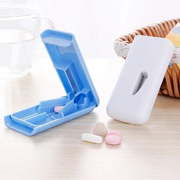 Tablet Pill Cutter Splitter Medicine Storage Splitters Cut Slicer Home Portable Pill Cases Dispenser Random
Tablet Pill Cutter Splitter Medicine Storage Splitters Cut Slicer Home Portable Pill Cases Dispenser Random