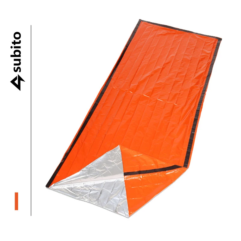 

Outdoor PE Aluminum Film First-aid Sleeping Bag Tent Insulation Moisture Pad Sun Protection Windproof Survival Hiking Camping