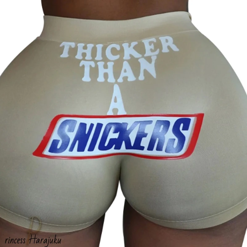 New Ladies Women Breathable Candy Shorts Snickers Printed Mini Shorts Sexy Beach Gril Fitness Booty Skinny Shorts Outdoor Shorts
New Ladies Women Breathable Candy Shorts Snickers Printed Mini Shorts Sexy Beach Gril Fitness Booty Skinny Shorts Outdoor Shorts