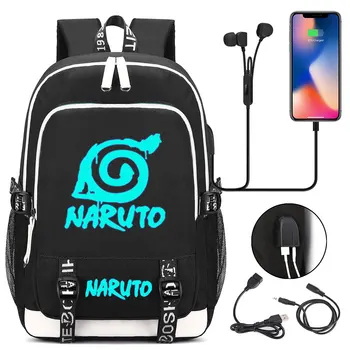New Cute Anime Luminous Naruto Prints USB Boy Girl Kids Book School Bags Teenagers Student Women Men Laptop Travel Backpack
New Cute Anime Luminous Naruto Prints USB Boy Girl Kids Book School Bags Teenagers Student Women Men Laptop Travel Backpack