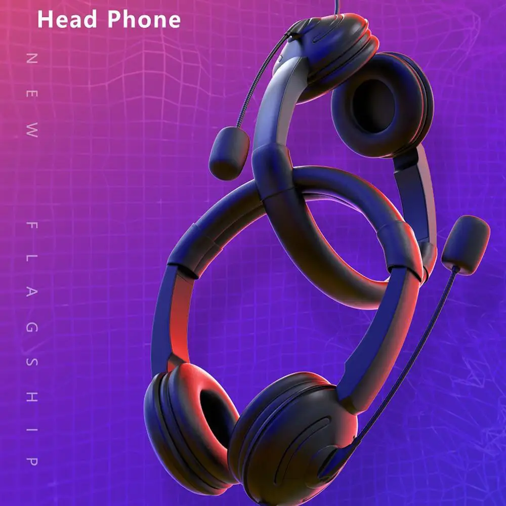 Telephone Traffic Headset USB Noise Cancelling Headset Gaming Computer Learning Headphone With Adjustable Microphone Volume
Telephone Traffic Headset USB Noise Cancelling Headset Gaming Computer Learning Headphone With Adjustable Microphone Volume