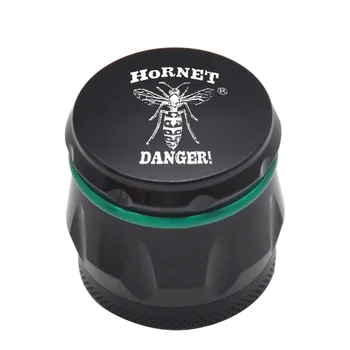 HORNET Drum Style Metal Herb Grinder With Pollen Scraper 43MM 4 Piece Mini Metal Tobacco Herb Grinder with Razor-Sharp Teeth
HORNET Drum Style Metal Herb Grinder With Pollen Scraper 43MM 4 Piece Mini Metal Tobacco Herb Grinder with Razor-Sharp Teeth