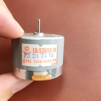 Original EG-530YD-2B 12VDC CCW 2000-4000RPM Radio Cassette Recorder Dual Speed Motor Tape Duplicator Motor
Original EG-530YD-2B 12VDC CCW 2000-4000RPM Radio Cassette Recorder Dual Speed Motor Tape Duplicator Motor