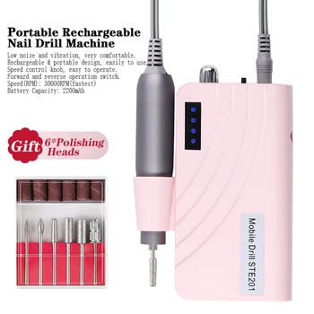 3000RPM Electric Nail Drill Set Portable Nail Polishing Machine Pen Dead Skin Removal Tool Nail File Manicure Machine Nail Art
3000RPM Electric Nail Drill Set Portable Nail Polishing Machine Pen Dead Skin Removal Tool Nail File Manicure Machine Nail Art
