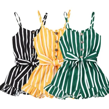 3-8Years Kid Girls Striped Jumpsuit Summer Girls Sleeveless Overalls Playsuit Children Costumes
3-8Years Kid Girls Striped Jumpsuit Summer Girls Sleeveless Overalls Playsuit Children Costumes