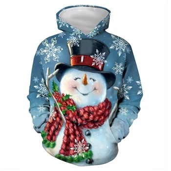 2019 Stylish Unisex 3D Sweatshirts Print Christmas Snowman Hooded Hoodies Men/Women Tops clothes High Quality
2019 Stylish Unisex 3D Sweatshirts Print Christmas Snowman Hooded Hoodies Men/Women Tops clothes High Quality