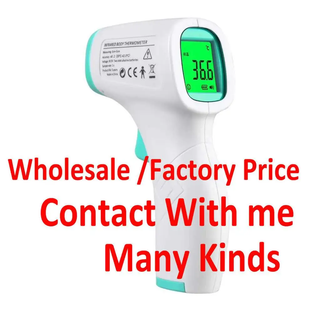 Wholesale Forehead Thermometer Non Contact Infrared Thermometer Body Temperature Fever Digital Measure Tool for Baby Adult
Wholesale Forehead Thermometer Non Contact Infrared Thermometer Body Temperature Fever Digital Measure Tool for Baby Adult