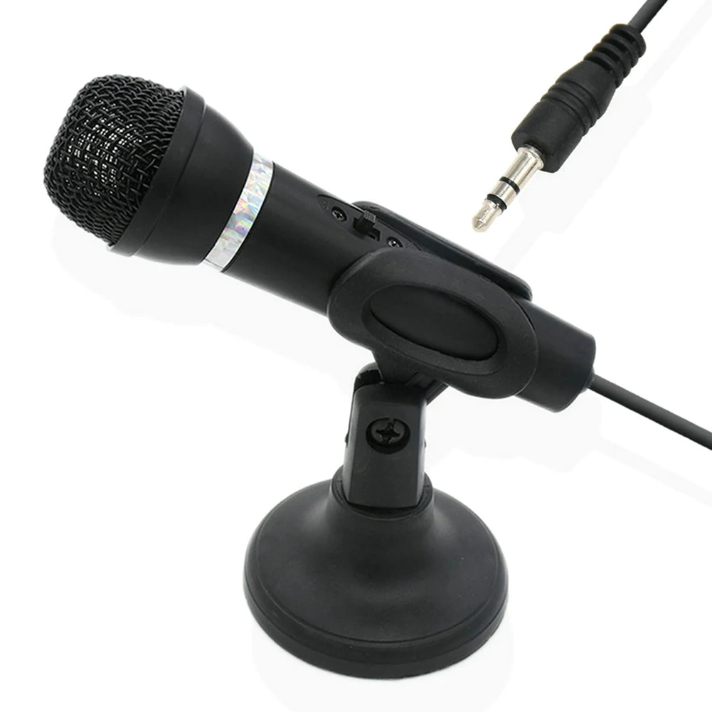 Condenser Mic 3.5mm Plug Home Stereo Microphone Desktop Stand Holder for PC YouTube Video Skype Gaming Podcast Recording
Condenser Mic 3.5mm Plug Home Stereo Microphone Desktop Stand Holder for PC YouTube Video Skype Gaming Podcast Recording
