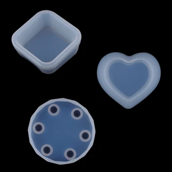 Plate Dish Container Crystal Silicone Mold Heart Round Square Craft Soap Fondant Cake Decorating Tools DIY Resin Mould
Plate Dish Container Crystal Silicone Mold Heart Round Square Craft Soap Fondant Cake Decorating Tools DIY Resin Mould