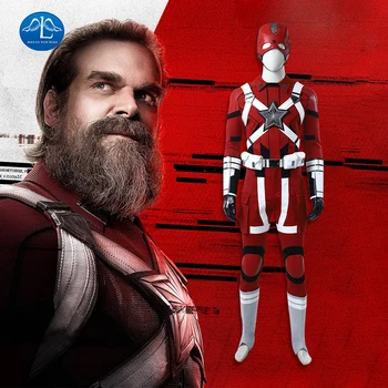 2020 Black Widow Red Guardian Cosplay Costume Carnival Halloween Party Red Suit Superhero Alexei Shostakov Outfit
2020 Black Widow Red Guardian Cosplay Costume Carnival Halloween Party Red Suit Superhero Alexei Shostakov Outfit