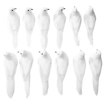 12pcs Artificial Bird Foam Colorful Feather with Clip DIY Craft Home Decor Simulated Bird Home Lawn Figurine Ornament
12pcs Artificial Bird Foam Colorful Feather with Clip DIY Craft Home Decor Simulated Bird Home Lawn Figurine Ornament