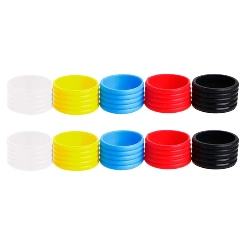 10 Pcs Tennis Racket Handle'S Silicone Ring Tennis Racket Grip Use Various Colors
10 Pcs Tennis Racket Handle'S Silicone Ring Tennis Racket Grip Use Various Colors
