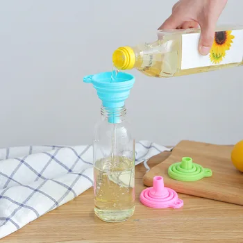 Kitchen Accessories Silicone Tools 1 Pcs Mini Silicone Gel Foldable Style Funnel Hopper Kitchen Cooking Tools Kitchen Gadgets
Kitchen Accessories Silicone Tools 1 Pcs Mini Silicone Gel Foldable Style Funnel Hopper Kitchen Cooking Tools Kitchen Gadgets