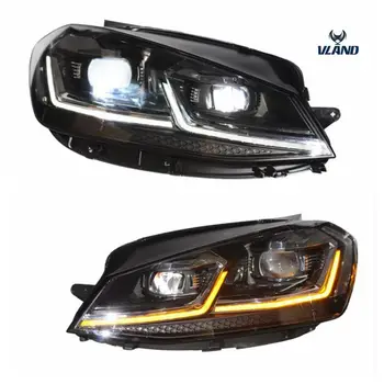 Vland factory for car head light for Golf 7 headlight 2013 2014 2017 for Golf 7.5 LED front light with turn signal+plug and play
Vland factory for car head light for Golf 7 headlight 2013 2014 2017 for Golf 7.5 LED front light with turn signal+plug and play