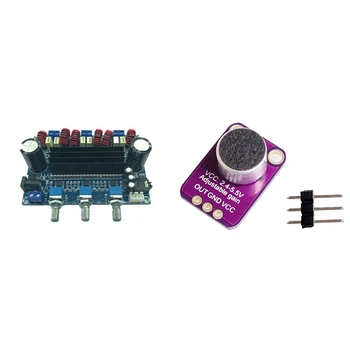 1 Pcs TPA3116 2.1 Digital o Power Amplifier Board & 1 Pcs Electret Microphone Amplifier Broad
1 Pcs TPA3116 2.1 Digital o Power Amplifier Board & 1 Pcs Electret Microphone Amplifier Broad