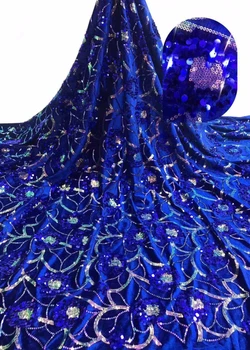 Hot Sale Velvet Lace Fabric 2019 High Quality African Lace Fabric with Sequins French Lace Fabric for Evening Dress
Hot Sale Velvet Lace Fabric 2019 High Quality African Lace Fabric with Sequins French Lace Fabric for Evening Dress