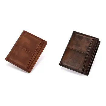 Vintage Men's Leather Mini Short Wallet ID Credit Card Money Holder Male Casual Small Bifold Pocket Change Coin Business Purse
Vintage Men's Leather Mini Short Wallet ID Credit Card Money Holder Male Casual Small Bifold Pocket Change Coin Business Purse