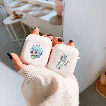 Cute Rick and Morty For airpod case Wireless Bluetooth Headset Case Soft Silicone Candy-color Case For Apple air pods 2 1Cover
Cute Rick and Morty For airpod case Wireless Bluetooth Headset Case Soft Silicone Candy-color Case For Apple air pods 2 1Cover