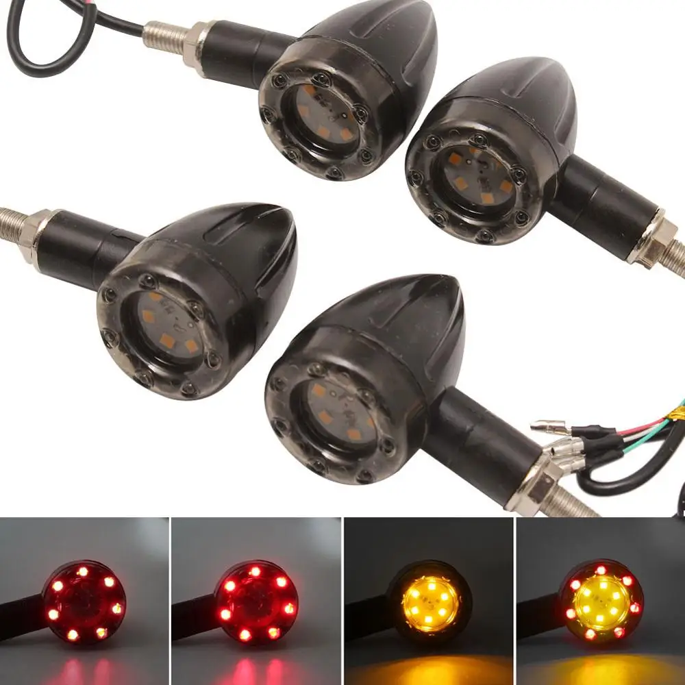 Universal Motorcycle Flasher Turn Signal Light LED Indicators light Brake Rear Running Lamp
Universal Motorcycle Flasher Turn Signal Light LED Indicators light Brake Rear Running Lamp