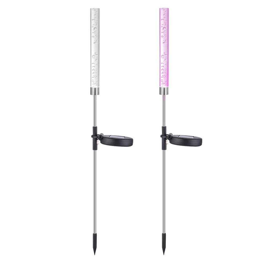 2 Pcs Solar Colorful Waterproof Acrylic Stick Bubble Lawn Light Outdoor Villa Courtyard Decoration WWO66
2 Pcs Solar Colorful Waterproof Acrylic Stick Bubble Lawn Light Outdoor Villa Courtyard Decoration WWO66