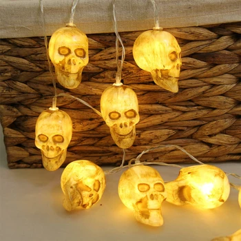 1.5m Led Strip Battery Pumpkin Skull Eyeball Lamp Festival Led Light String Hanging Horror Outdoor Garden Home Party Decor 10LED
1.5m Led Strip Battery Pumpkin Skull Eyeball Lamp Festival Led Light String Hanging Horror Outdoor Garden Home Party Decor 10LED