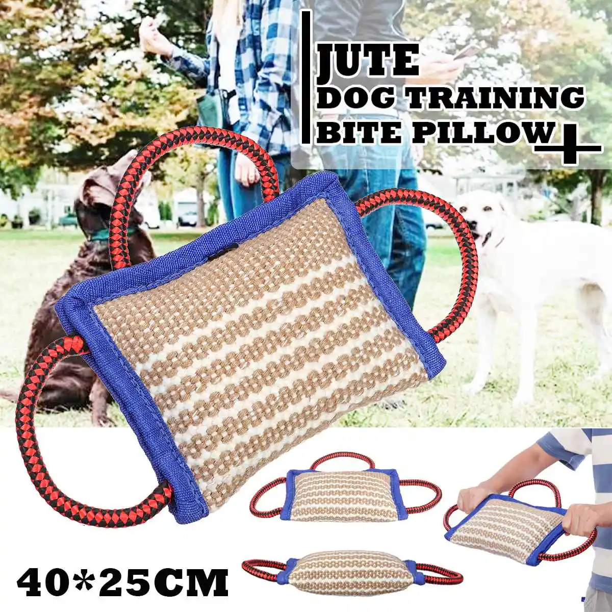 Dog Tug Toy Bite Pillow Strong Pull Toy Dog Training Bite Sleeve Arm Protection For Police Training Pillow Safety Train
Dog Tug Toy Bite Pillow Strong Pull Toy Dog Training Bite Sleeve Arm Protection For Police Training Pillow Safety Train