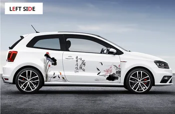 LEFT SIDE DIY Creative Personality Beautiful Pattern Body Pull Flower Modified Chinese Style Transparent Waterproof Car Stickers
LEFT SIDE DIY Creative Personality Beautiful Pattern Body Pull Flower Modified Chinese Style Transparent Waterproof Car Stickers