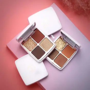 4 Colors Glitter Eyeshadow Pallete Lasting Natural Matte Makeup Eyeshadow Shimmer Nude Waterproof The Shadows Cosmetics TSLM1
4 Colors Glitter Eyeshadow Pallete Lasting Natural Matte Makeup Eyeshadow Shimmer Nude Waterproof The Shadows Cosmetics TSLM1