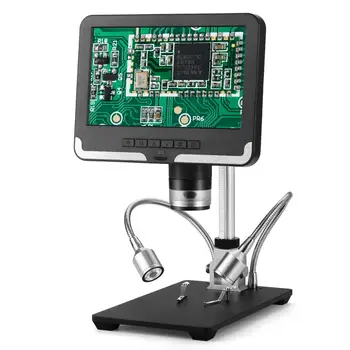 AD206 7 Inch LCD Screen 2.0MP 200X Digital Microscope Industrial Inspection Electron Microscope with Remote Control
AD206 7 Inch LCD Screen 2.0MP 200X Digital Microscope Industrial Inspection Electron Microscope with Remote Control