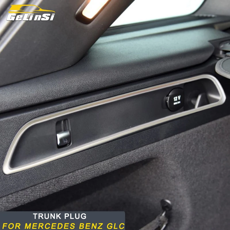Gelinsi For Mercedes Benz GLC 2016 Car Styling Trunk Socket Charger Plug Base Outlet Frame Trim Sticker Interior Accessories
Gelinsi For Mercedes Benz GLC 2016 Car Styling Trunk Socket Charger Plug Base Outlet Frame Trim Sticker Interior Accessories