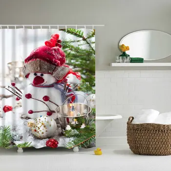 NEW Bathroom Curtain 15 Pattern Decor Durable 3D Digital Printed Gift Xmas Shower Curtain Fashion Colorful Bath Waterproof
NEW Bathroom Curtain 15 Pattern Decor Durable 3D Digital Printed Gift Xmas Shower Curtain Fashion Colorful Bath Waterproof