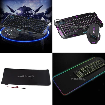 Fashion Russian Character Backlit Gaming Keyboard And Colorful 5 DPI Adjustable Mouse With RGB Light Big Mouse Pad
Fashion Russian Character Backlit Gaming Keyboard And Colorful 5 DPI Adjustable Mouse With RGB Light Big Mouse Pad