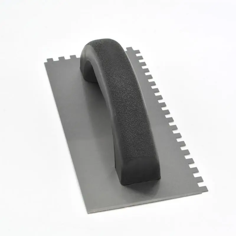 Multifunctional Stainless Steel Concrete Trowel Handheld Square Notch Plastering Toothed Spatula Float Tiling Tool
Multifunctional Stainless Steel Concrete Trowel Handheld Square Notch Plastering Toothed Spatula Float Tiling Tool