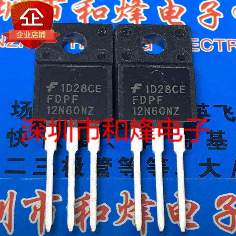 FDPF12N60NZ новая импортная пятна фотолампы 600 в 12 а МОП фотолампа Триод 12N60 |