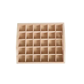 30 Grids Essential Oils Wooden Tray 5-10ml bottles SPA / YOGA Club Aromatherapy Storage Box Nail Gel Polish Organizer Container
30 Grids Essential Oils Wooden Tray 5-10ml bottles SPA / YOGA Club Aromatherapy Storage Box Nail Gel Polish Organizer Container