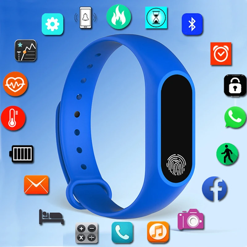 

2019 IP67 Smart Wristband OLED Touch Screen BT 4.0 Bracelet Fitness Tracker Heart Rate Sleep Monitoring Pedometer Smart Watch