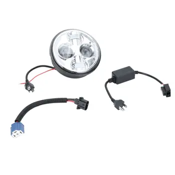 5-3/4" 5.75inch Projector Headlight LED Chrome Headlamp for Dyna Motorcycle Headlamp Waterproof Light
5-3/4" 5.75inch Projector Headlight LED Chrome Headlamp for Dyna Motorcycle Headlamp Waterproof Light