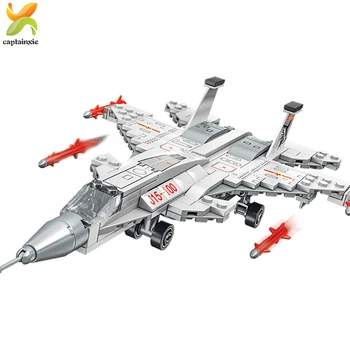 229+pcs Military Aircraft Fighter Building Blocks Model Fit Army Technic Airplane Educational Bricks Toys For Children
229+pcs Military Aircraft Fighter Building Blocks Model Fit Army Technic Airplane Educational Bricks Toys For Children