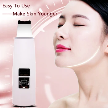 ultrasonic Face Skin Scrubber Deep Cleaning Face Massager Peeling Cleaner Rechargeable Machine Skin Care Device Beauty Tools 
ultrasonic Face Skin Scrubber Deep Cleaning Face Massager Peeling Cleaner Rechargeable Machine Skin Care Device Beauty Tools
