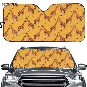 INSTANTARTS Car Window Protector Aztec Giraffe Print Auto Sun Shade Front Windshield Sunshade Car Sun Visor New Aluminum Foil 
INSTANTARTS Car Window Protector Aztec Giraffe Print Auto Sun Shade Front Windshield Sunshade Car Sun Visor New Aluminum Foil