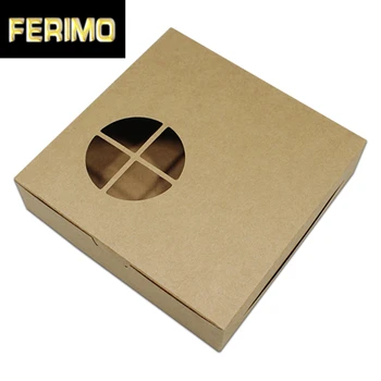 25pcs/Lot Solid Color Foldable Kraft Package Paper Box For Pie Cake Muffin Pack With Window 4 Grain Egg Tarts Boxes West Point
25pcs/Lot Solid Color Foldable Kraft Package Paper Box For Pie Cake Muffin Pack With Window 4 Grain Egg Tarts Boxes West Point