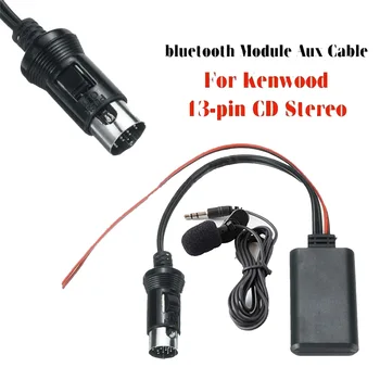 Bluetooth AUX Cable With Microphone For Kenwood 13-pin CD Stereo Bluetooth Module Aux Receiver Cable Adapter
Bluetooth AUX Cable With Microphone For Kenwood 13-pin CD Stereo Bluetooth Module Aux Receiver Cable Adapter