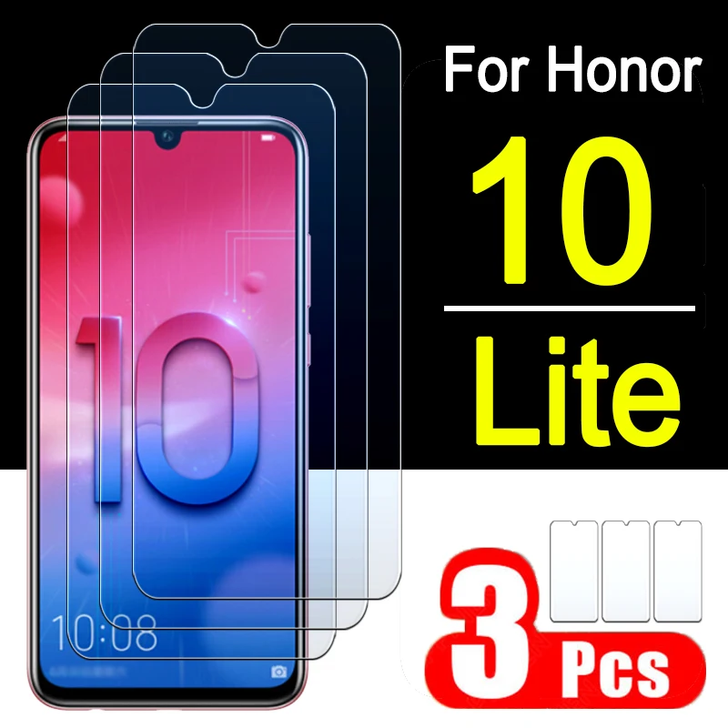 Защитное стекло для honor 10 lite 3 шт. закаленное huawei lite|Защитные стёкла и плёнки| |